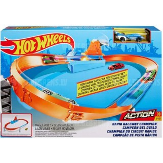 Hot Wheels GJM75 Rapid Raceway Champion Play Set (887961813951)